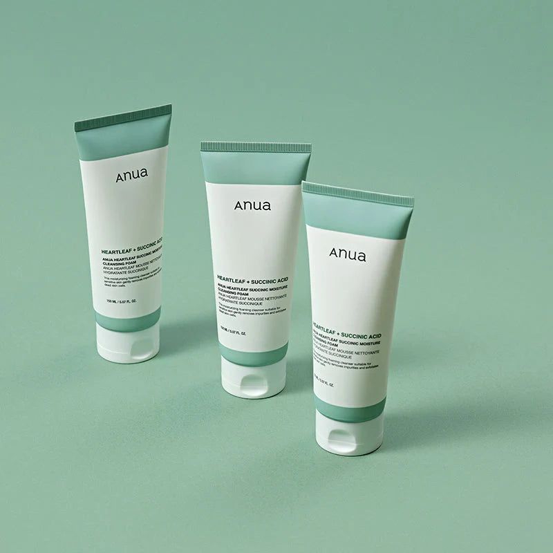 Heartleaf Succinic Moisture Cleansing Foam