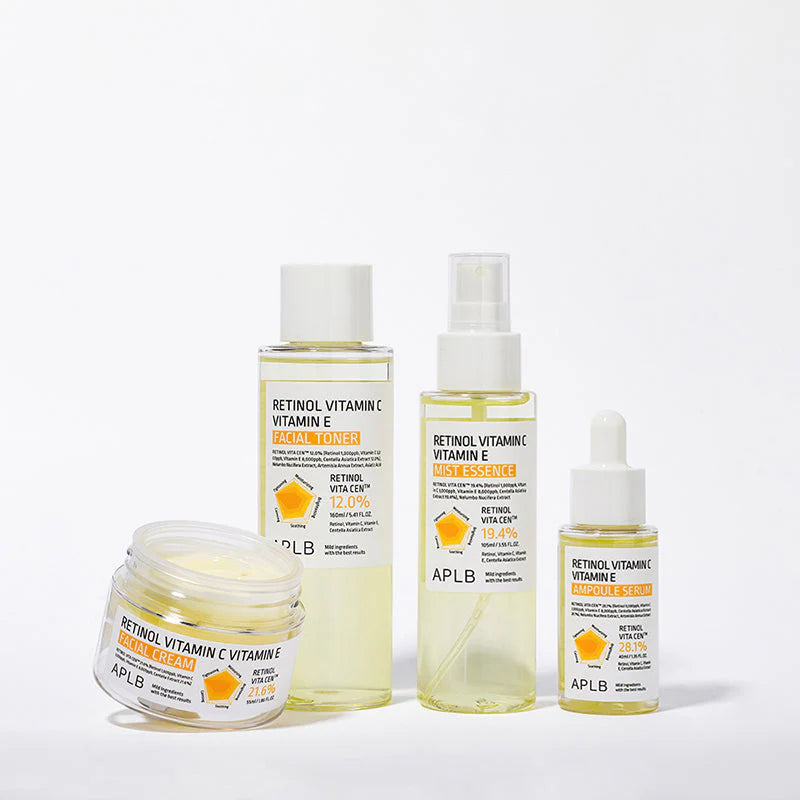 Retinol Vitamin C Vitamin E Ampoule Serum