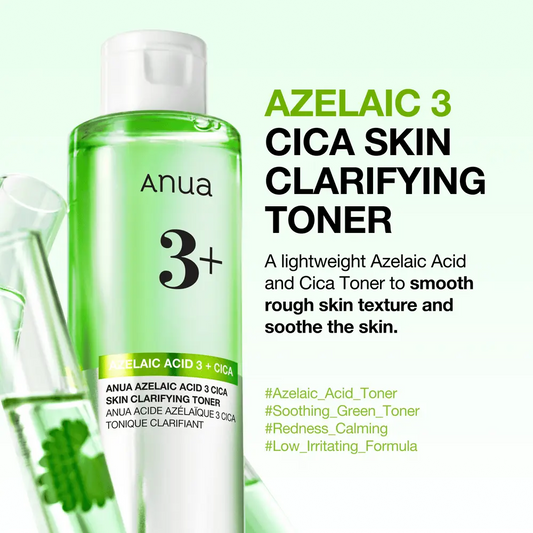 Azelaic Acid 3 Cica Skin Clarifying Toner