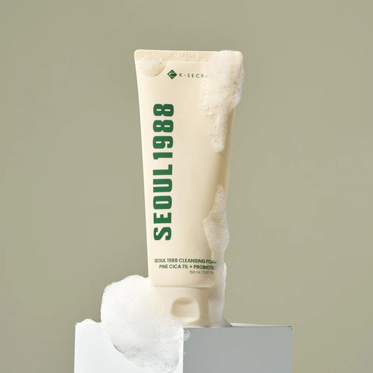SEOUL 1988 Cleansing Foam : Pine Cica 1% + Probiotics