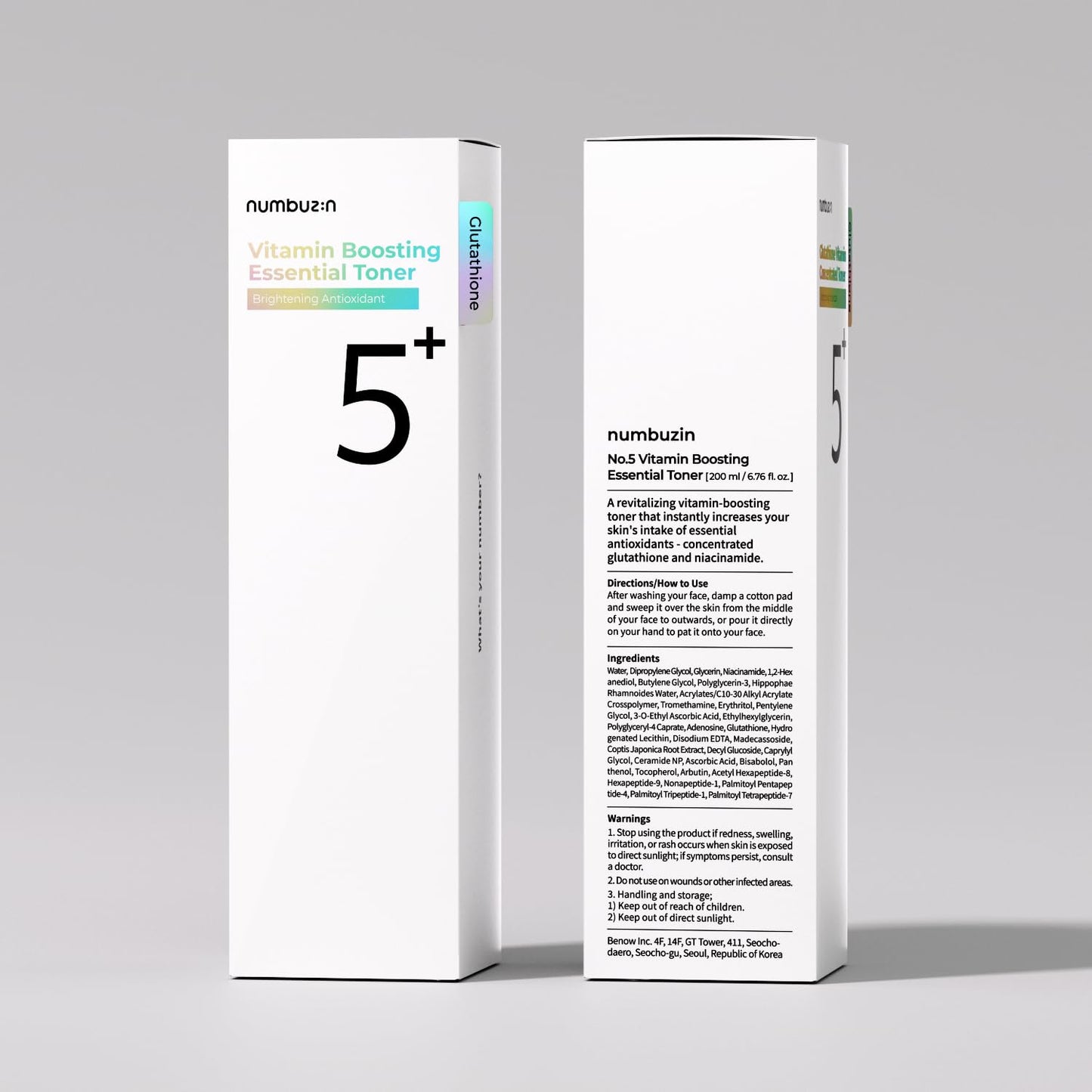 No.5 Toner Vitamin Boosting Essential Toner