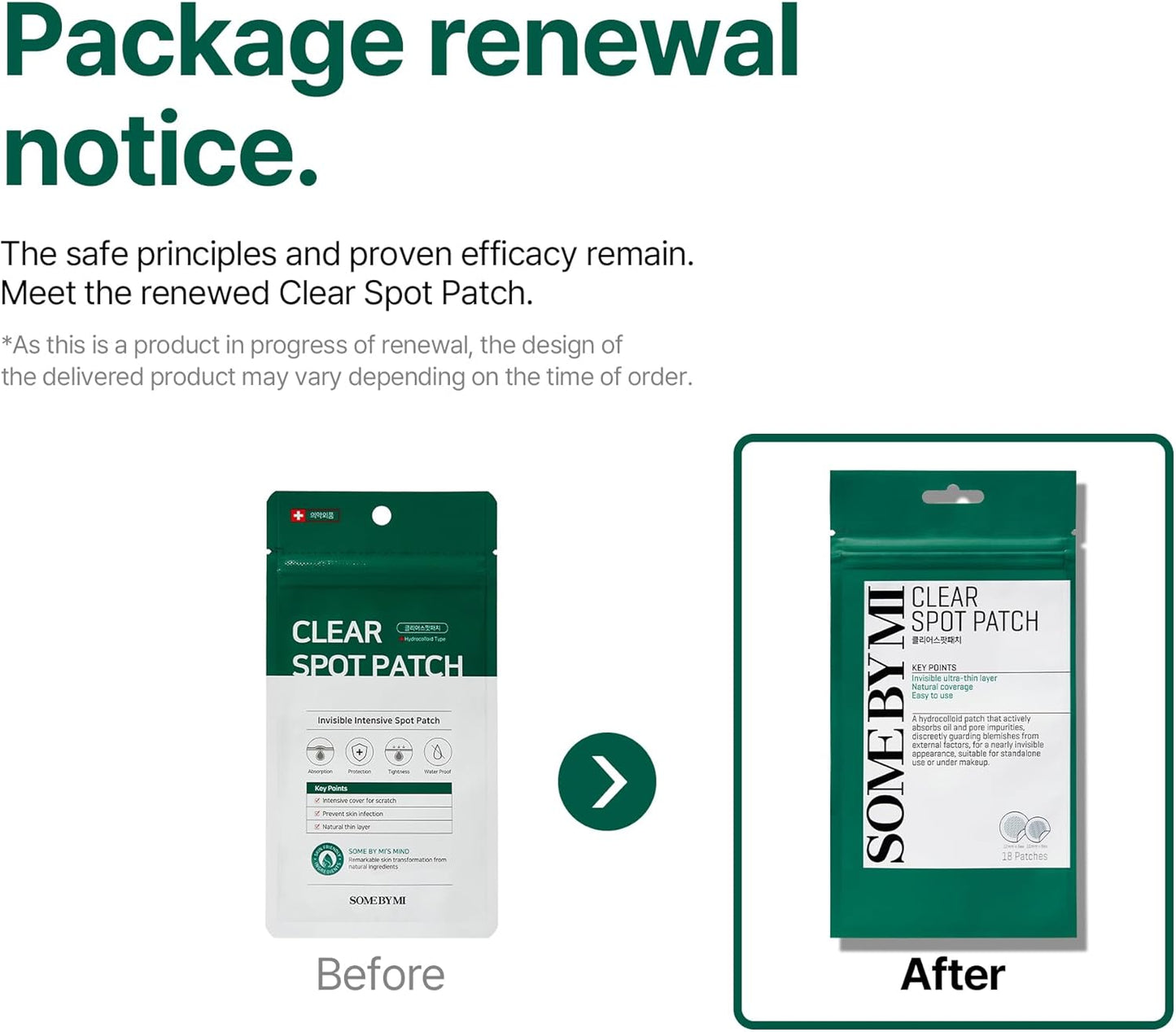 Clear Spot Patch - 18 pcs