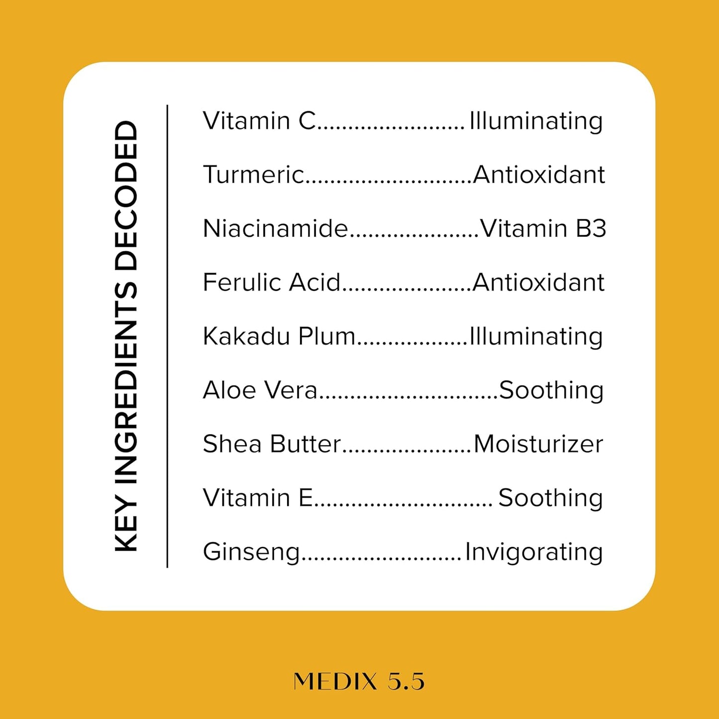 MEDIX 5.5 Vitamin C + Turmeric