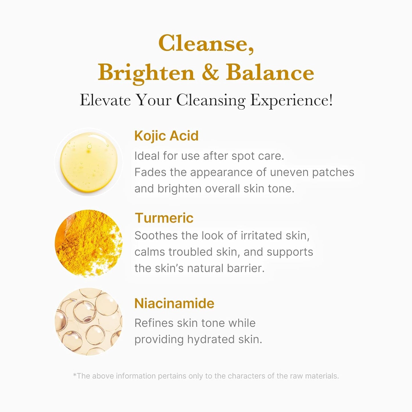 Kojic Acid Tumeric Toning Cleanser