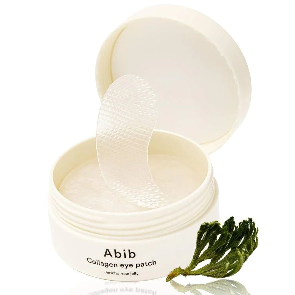 Patchs pour les yeux au collagène et à la gelée de rose de Jéricho