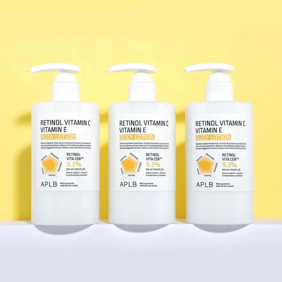 Retinol Vitamin C Vitamin E Body Lotion