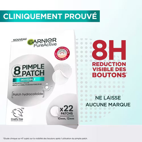 Pimple Patch 8 Heures Invisible - 22 unités