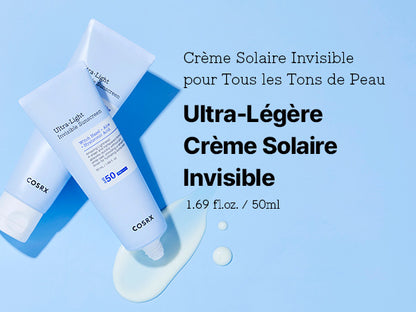 COSRX Ultra-light Invisible Crème Solaire Hydratante Ultra Légère