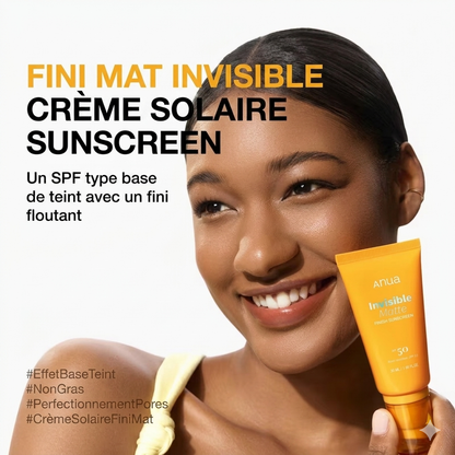 Invisible Matte Finish Sunscreen