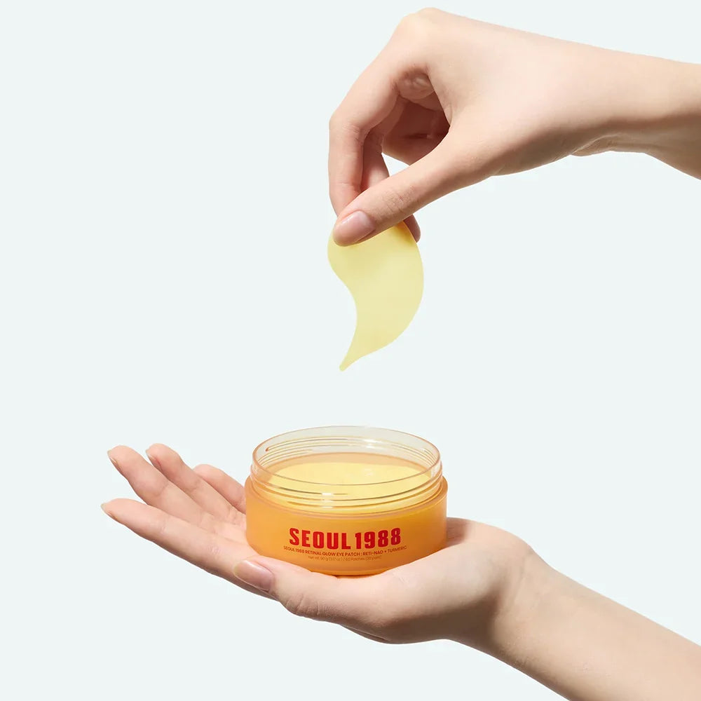 SEOUL 1988 RETINAL GLOW EYE PATCH : RETI-NAD + TURMERIC