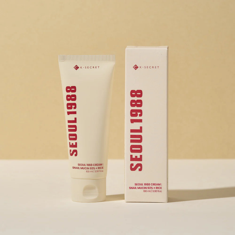 SEOUL 1988 Cream: Snail Mucin 93% + Rice