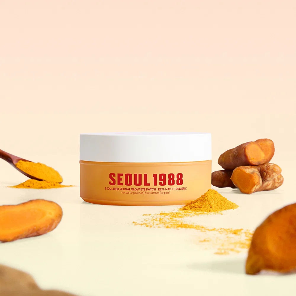 SEOUL 1988 RETINAL GLOW EYE PATCH : RETI-NAD + TURMERIC