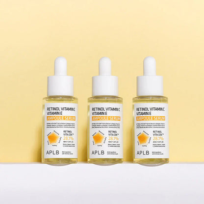 Retinol Vitamin C Vitamin E Ampoule Serum