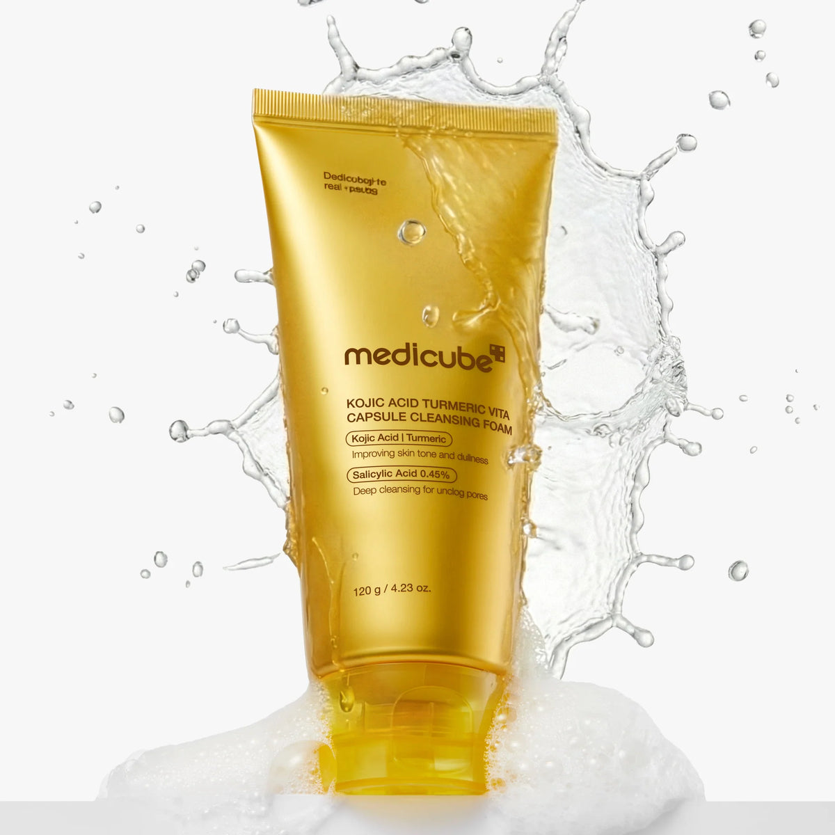 Medicube Facial Cleanser Turmeric Capsule Foam Cleanser