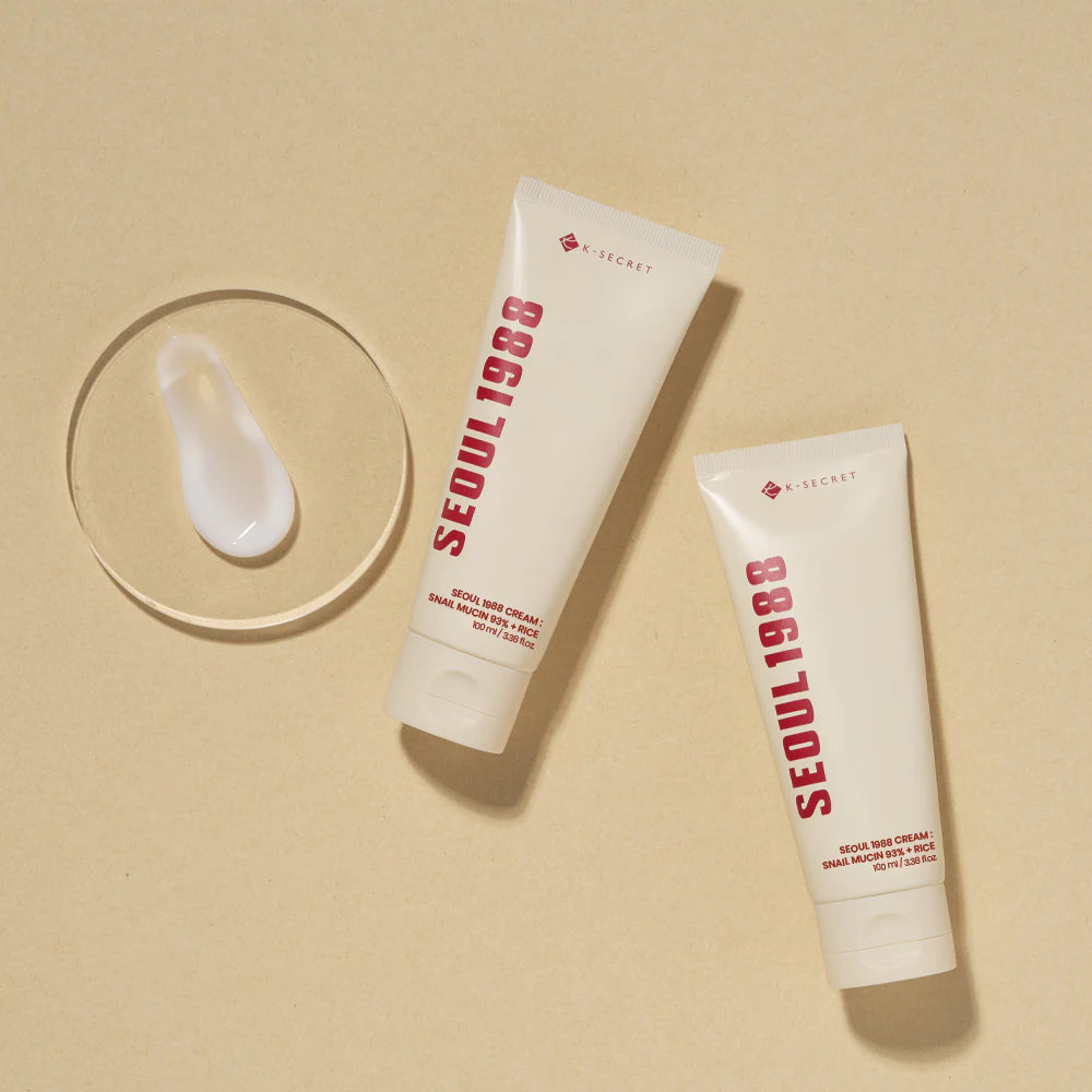 SEOUL 1988 Cream: Snail Mucin 93% + Rice