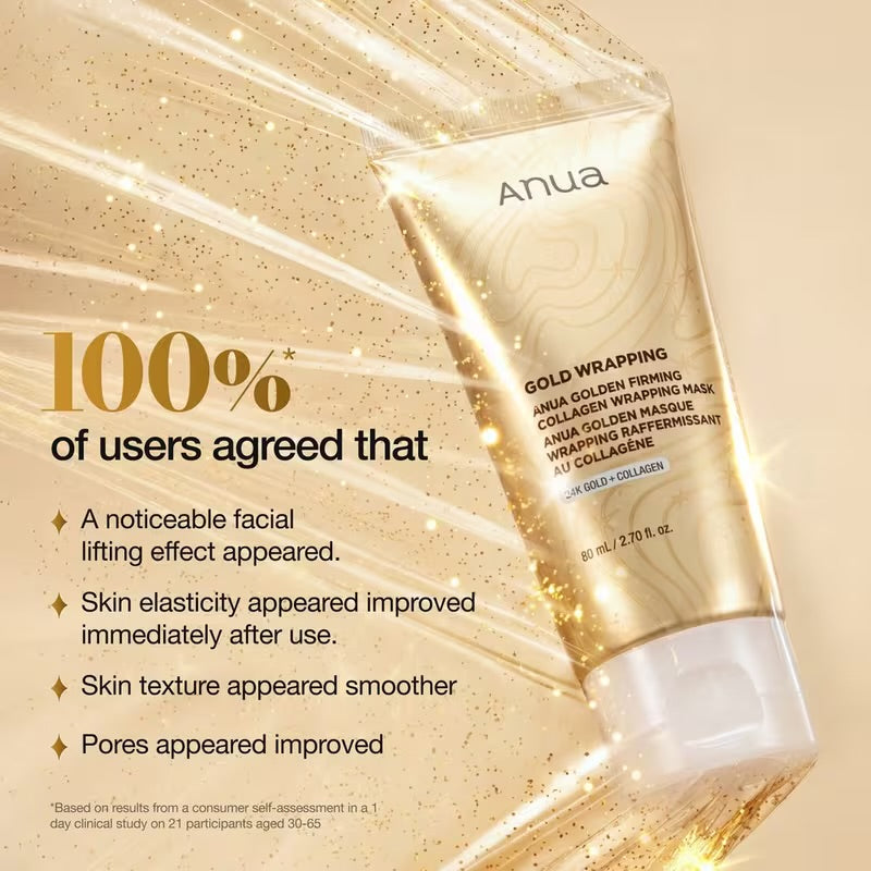 Anua Golden Firming Collagen Wrapping Mask