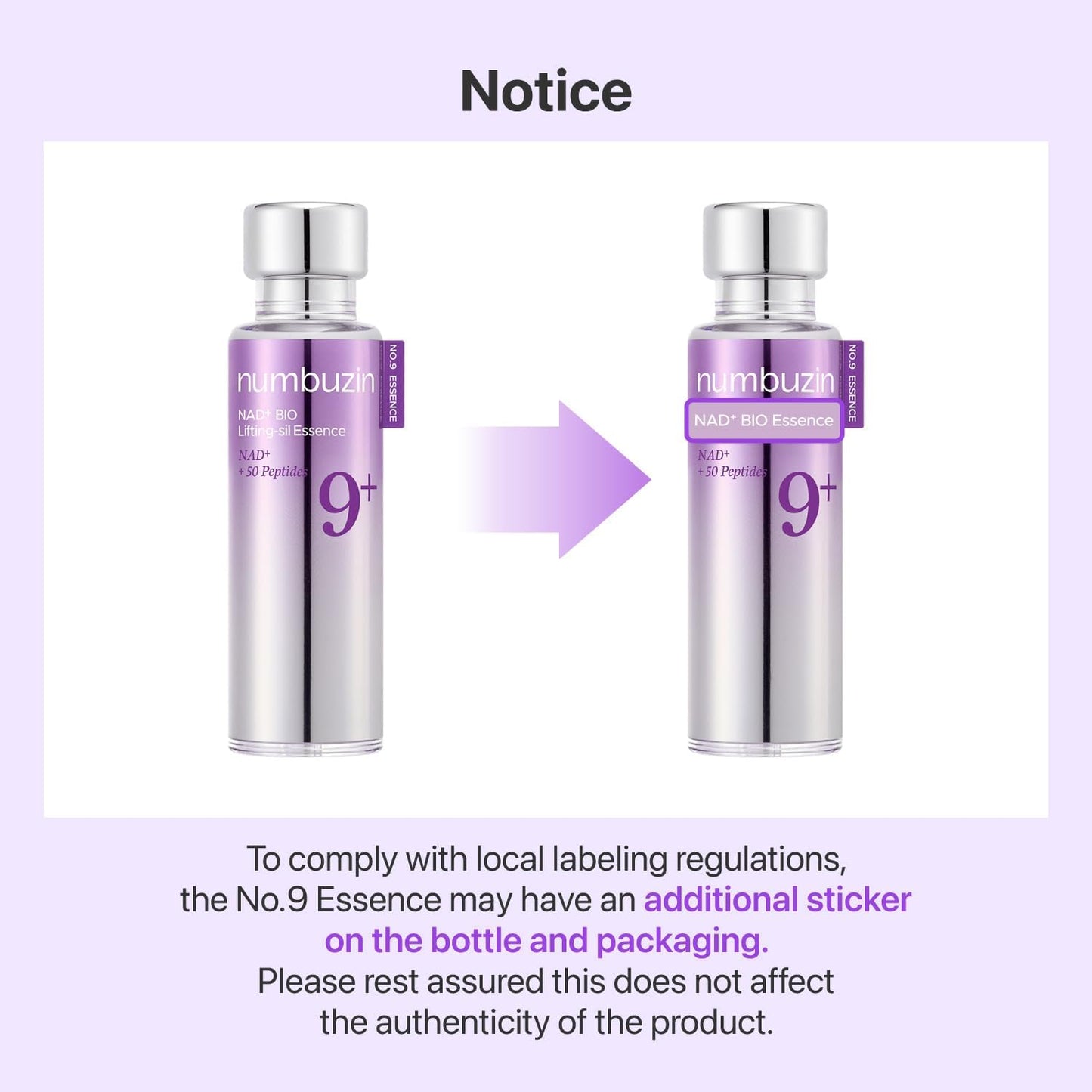 No.9 NAD Bio Lifting Essence