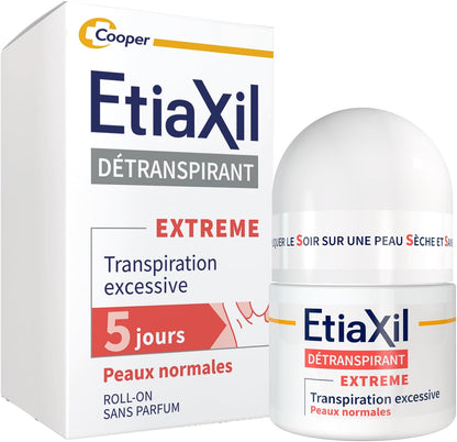 Etiaxil Détranspirant Extrême Peaux Normales aisselles