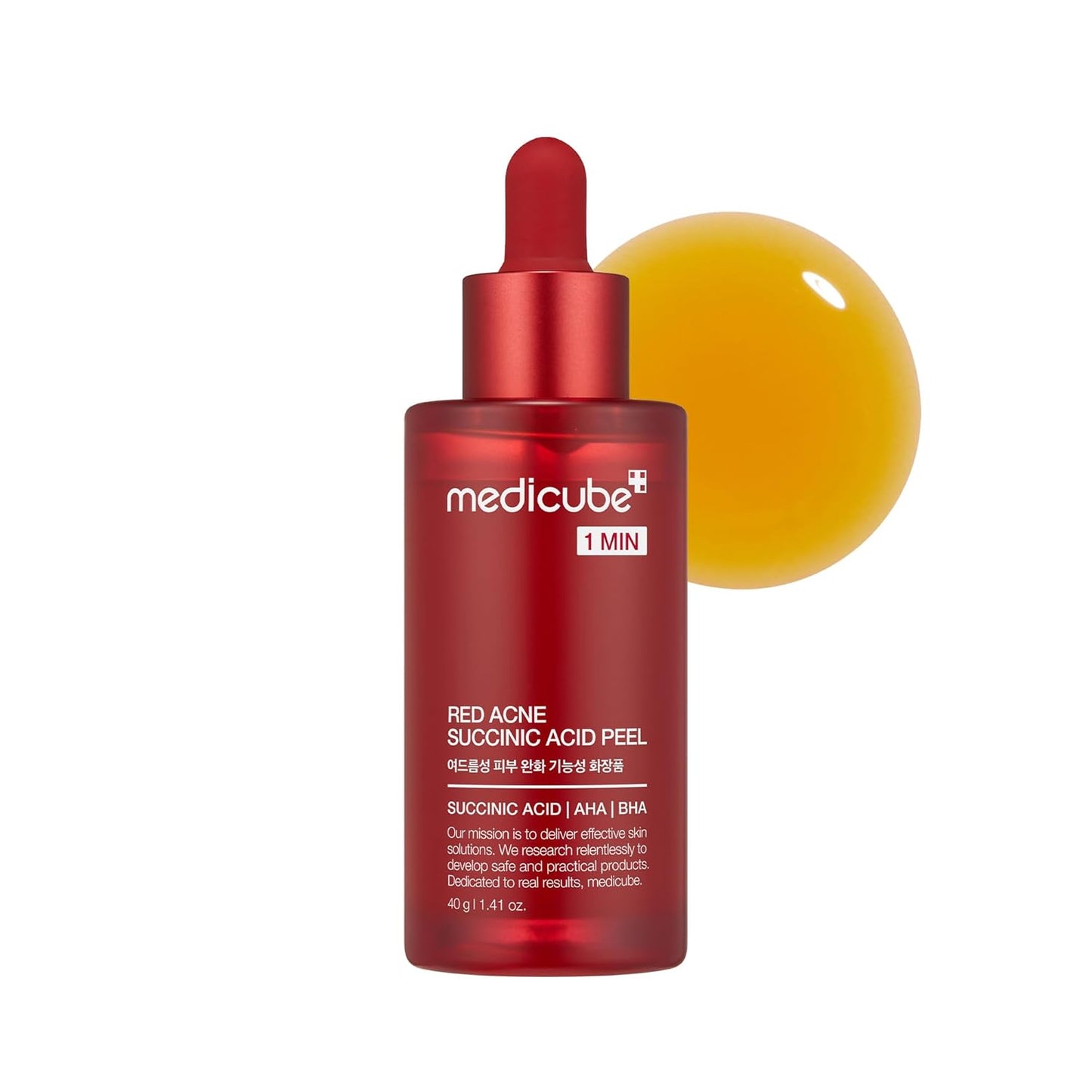 Red Acne Succinic Acid Peel