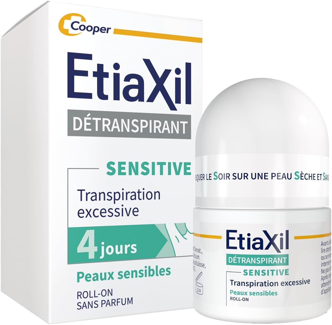 Etiaxil Détranspirant Peaux Sensibles aisselles
