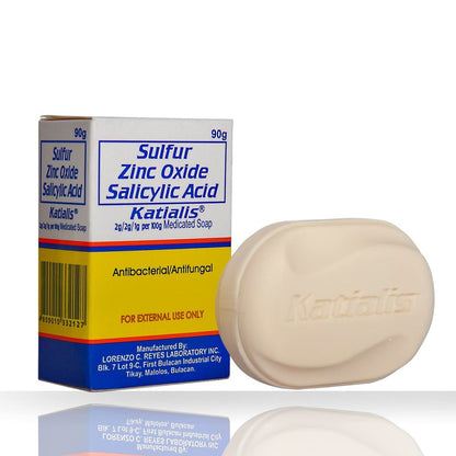Sulfur Zinc Oxide Salicylic Acid Antifungal Soap