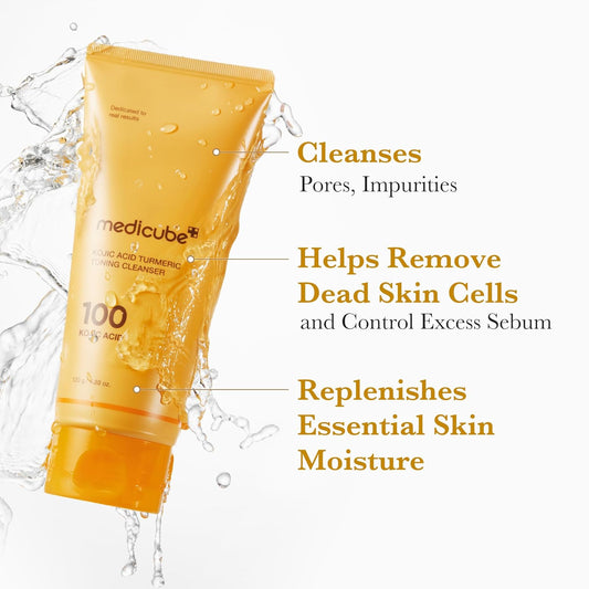 Kojic Acid Tumeric Toning Cleanser