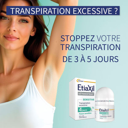 Etiaxil Détranspirant Peaux Sensibles aisselles