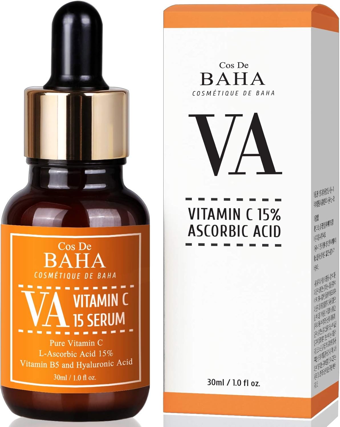 Cos De BAHA – Vitamin C 15% Ascorbic Acid Serum
