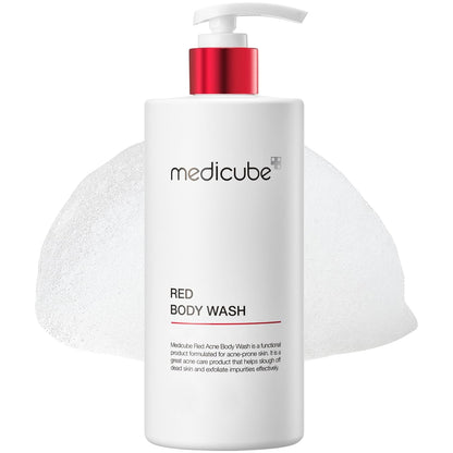 Red Acne Body Wash