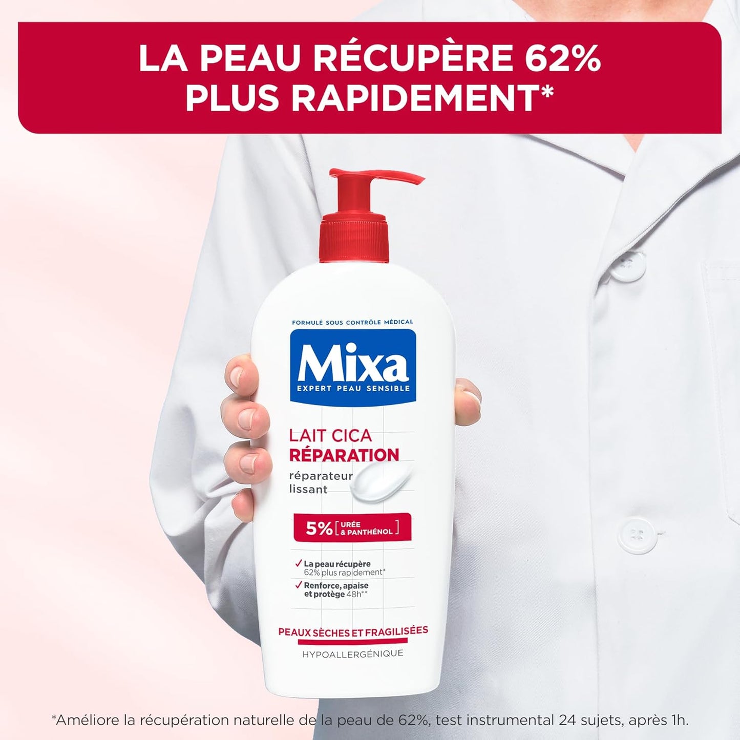 Mixa Expert Peau Sensible - Lait Cica Réparation - Réparation
