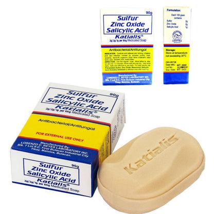 Sulfur Zinc Oxide Salicylic Acid Antifungal Soap