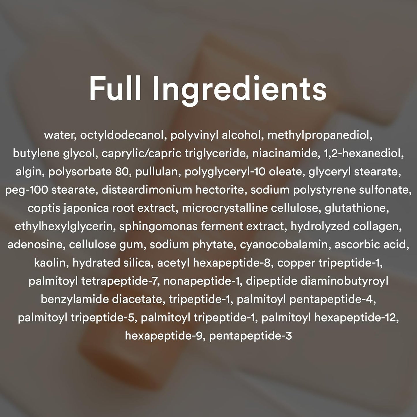 Dark Spot Wrapping Mask Glutathione Film