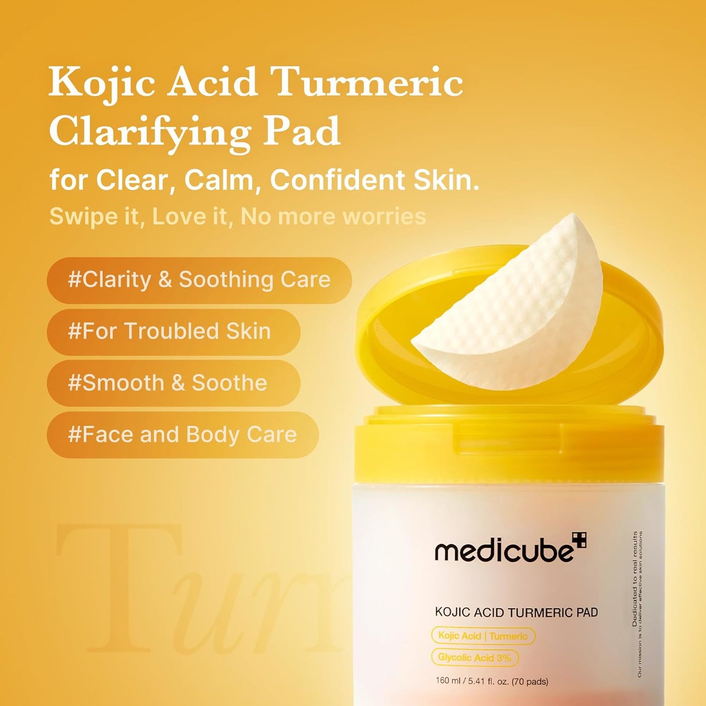 Kojic Acid Turmeric Toner Pad