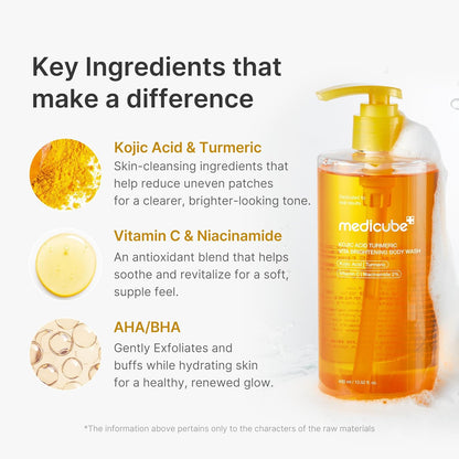 Kojic Acid Turmeric Vita Brightening Body Wash