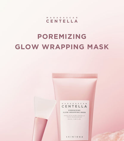 Madagascar Centella Poremizing Glow Wrapping Mask - Masque peel-off antipores
