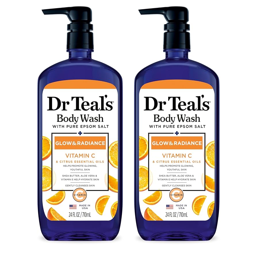 Dr Teal’s Body Wash Glow & Radiance à la vitamine C