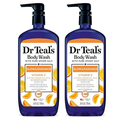 Dr Teal’s Body Wash Glow & Radiance à la vitamine C