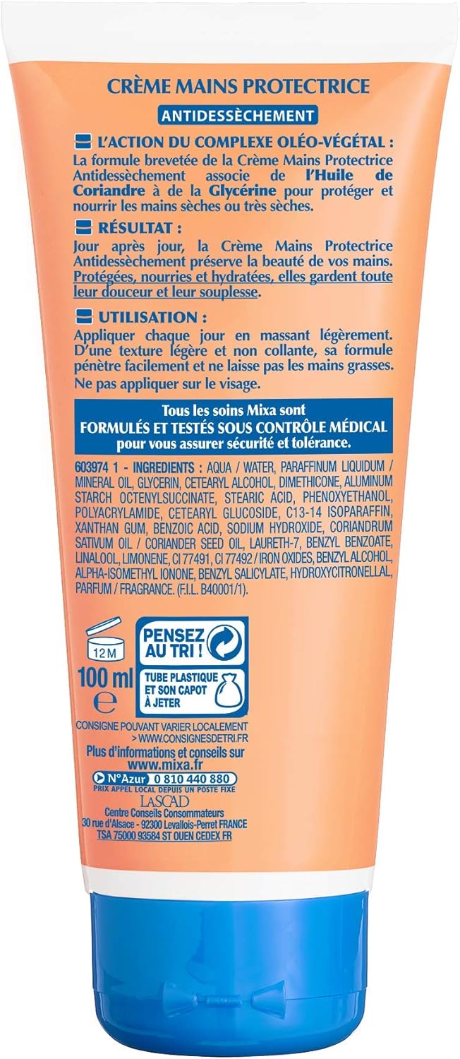 Crème Mains Protectrice Anti-dessèchement