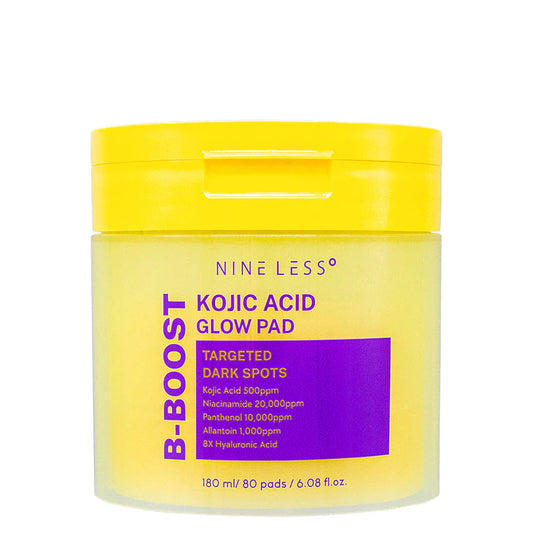 NINELESS - B-Boost Kojic Acid Glow Pad - Disques éclat acide kojique & niacinamide