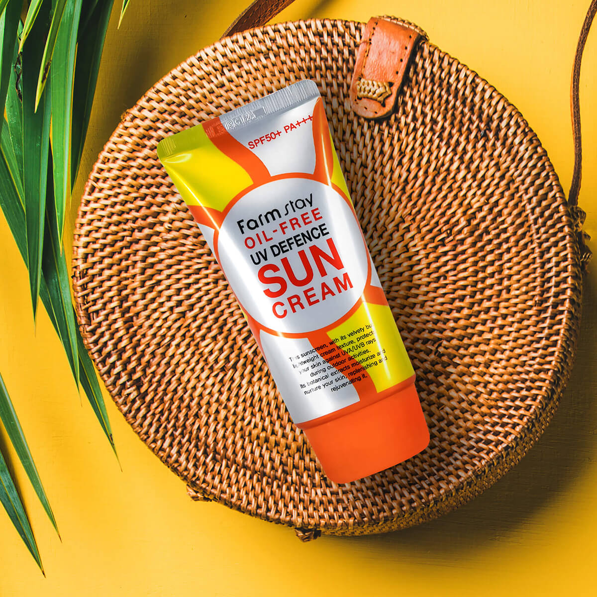 Farmstay – Crème Solaire Oil-Free UV Defence SPF50+ PA+++ (70 ml)