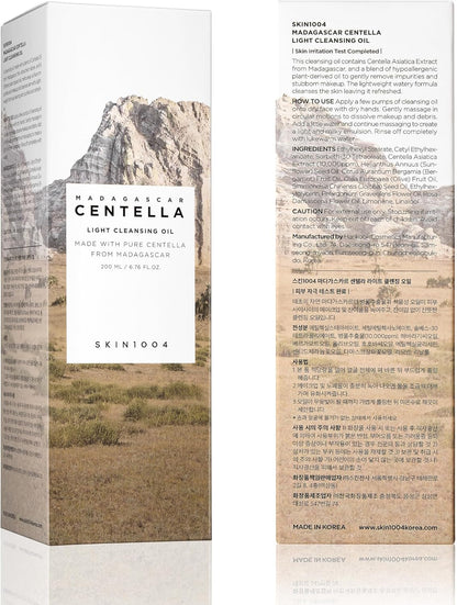 Madagascar Centella Light Cleansing Oil
