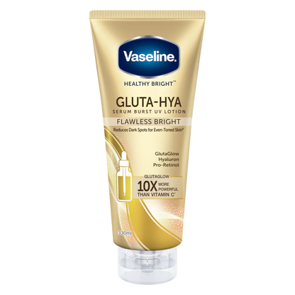 GLUTA-HYA SERUM BURST UV LOTION FLAWLESS BRIGHT