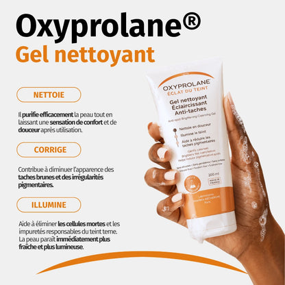 Oxyprolane Éclat du Teint – Gel Nettoyant Éclaircissant Anti-Taches