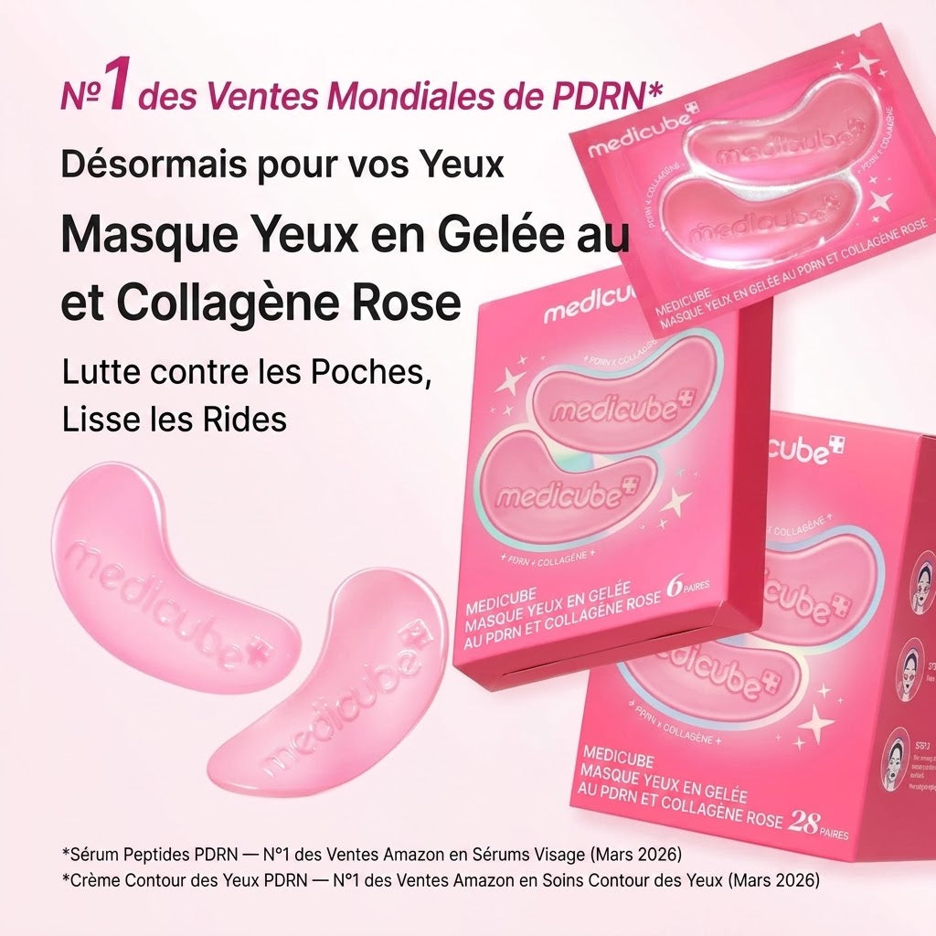 PDRN Pink Collagen Jelly Eye Mask 28Paires