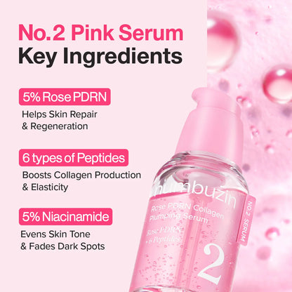 No.2 Rose PDRN Collagen Plumping Serum