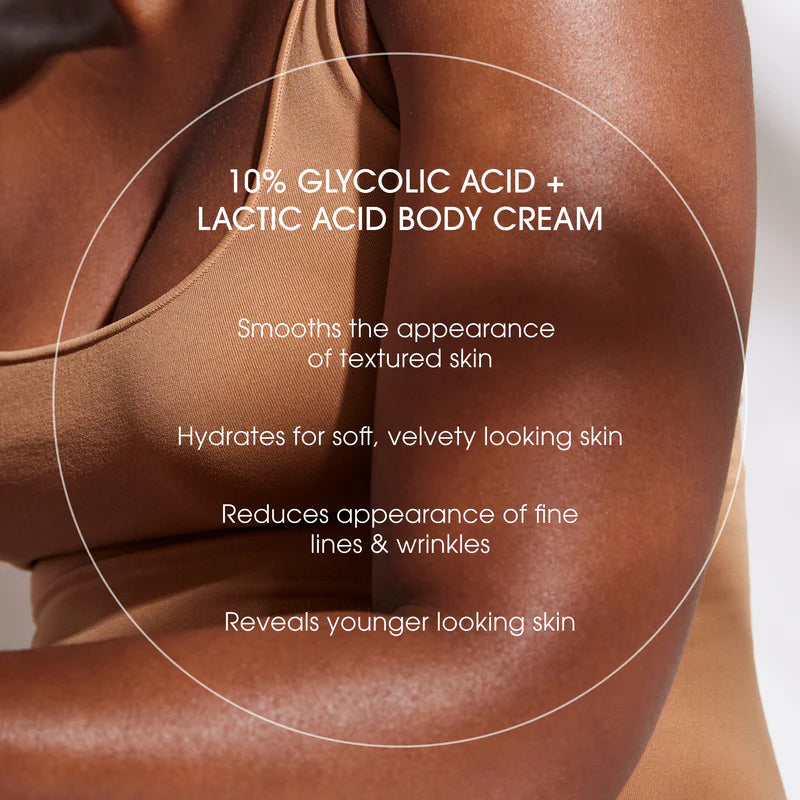 10% Glycolic + Lactic Acid Body Cream