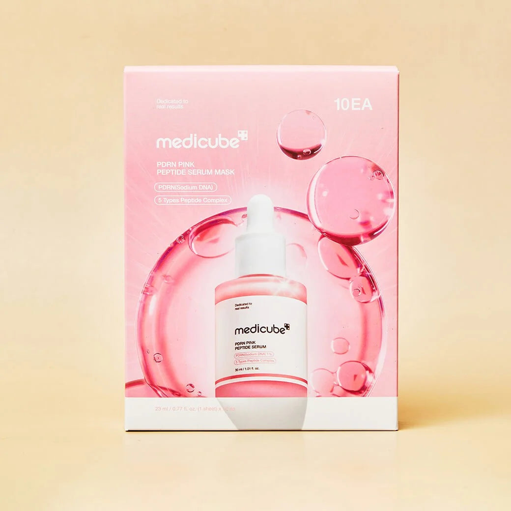 PDRN Pink Peptide Serum Mask 10pcs