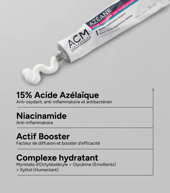 Azéane Crème 15% Acide Azélaïque