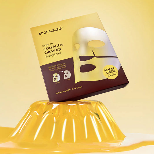 Collagen Glow Up Hydrogel Mask - 4 Feuilles