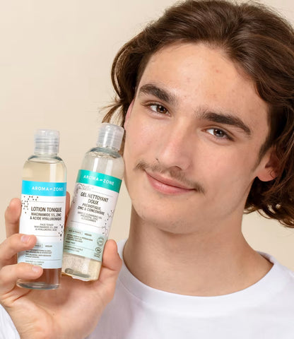 Gel nettoyant doux Prébiotique, Zinc & Concombre